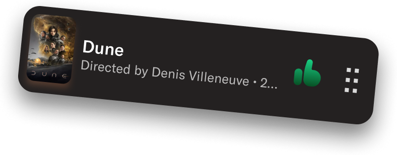 Dune card being dragged into third place